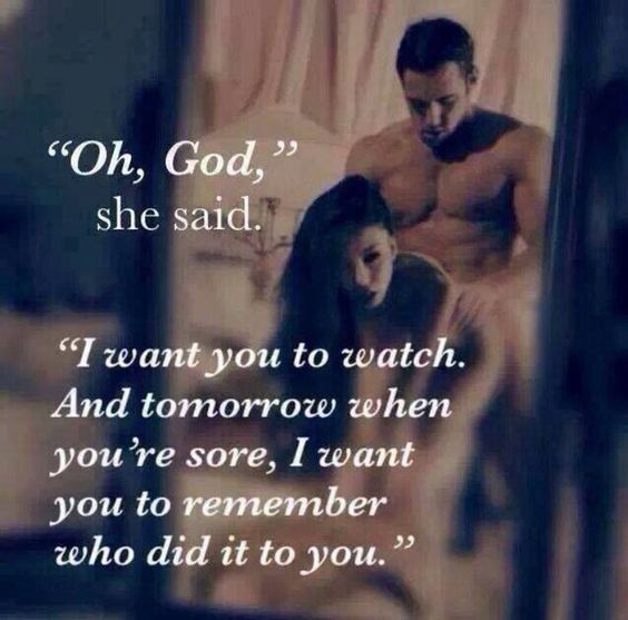Sexy hot naked couple having sex with quotes