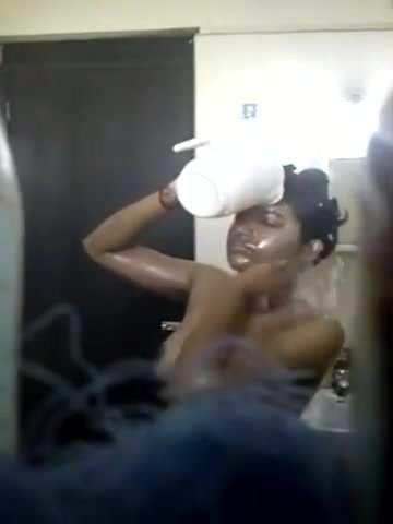 best of Bathing lankan girl after