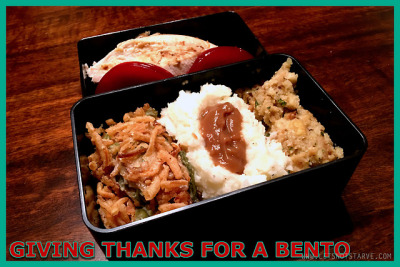 Steaming bento with multiple